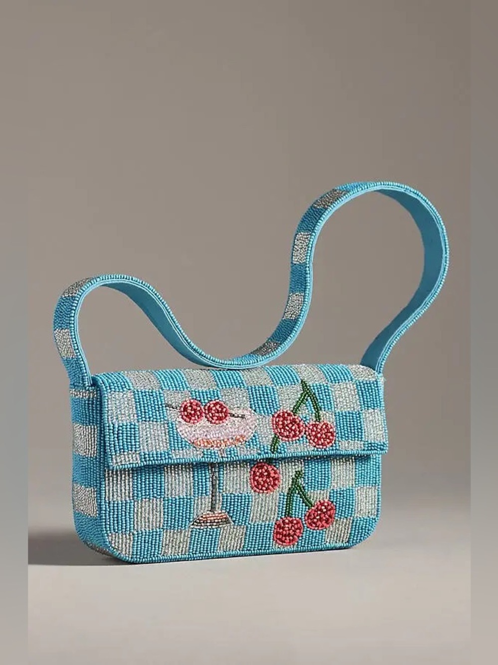 Anthropologie The Fiona Beaded Bag: Food & Drink Edition Cosmo